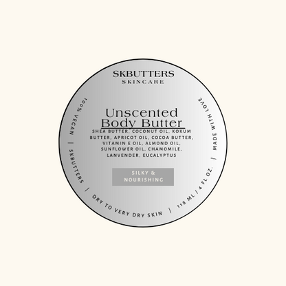 Unscented Body Butter