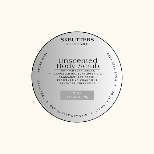 Unscented Body (Sugar) Scrub
